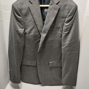 Calvin Klein Suit Coat 40R Grey